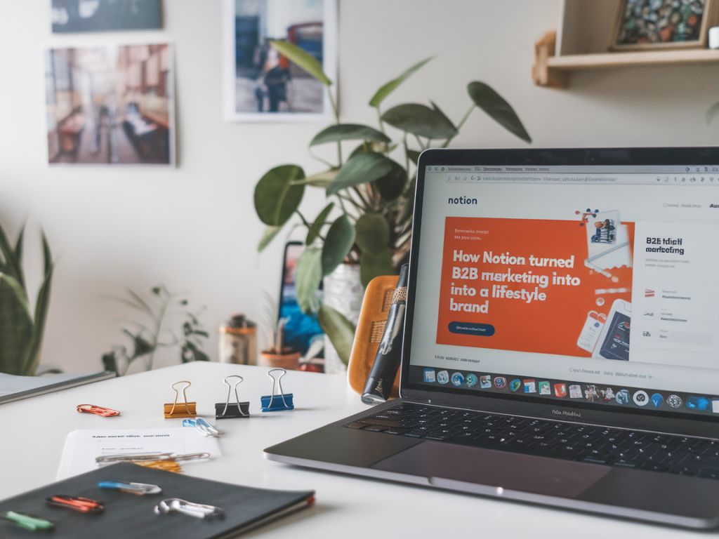 How Notion turned B2B marketing into a lifestyle brand