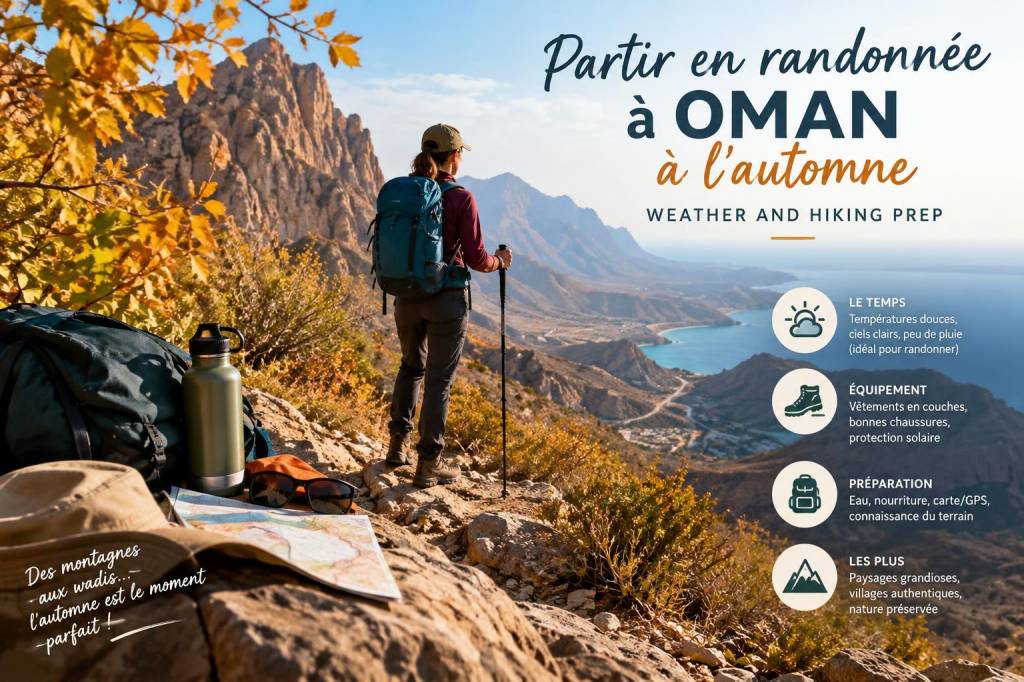 Partir en randonnée à Oman à lautomne: weather and hiking prep