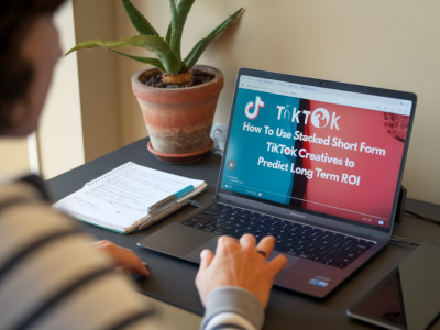 How to use stacked short form tiktok creatives to predict long term roi